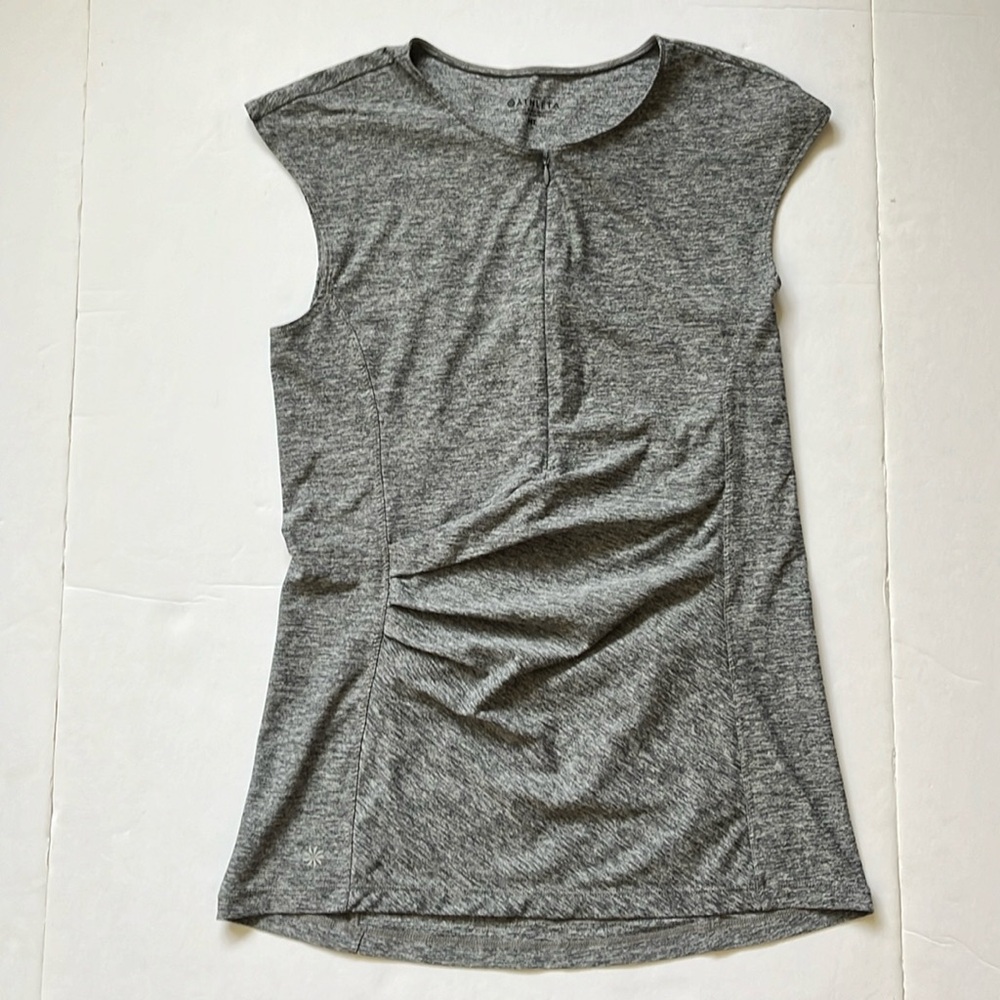 Athleta grey athletic top